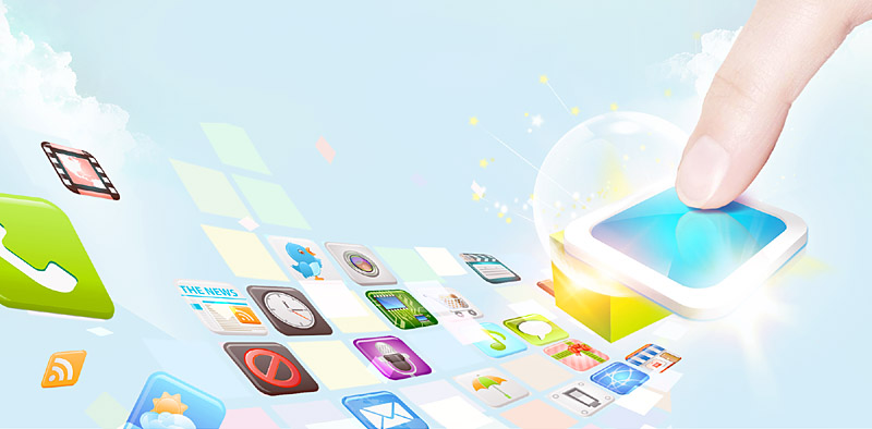 手機APP應用軟件宣傳PSD分層_其它素材_聯盟素材